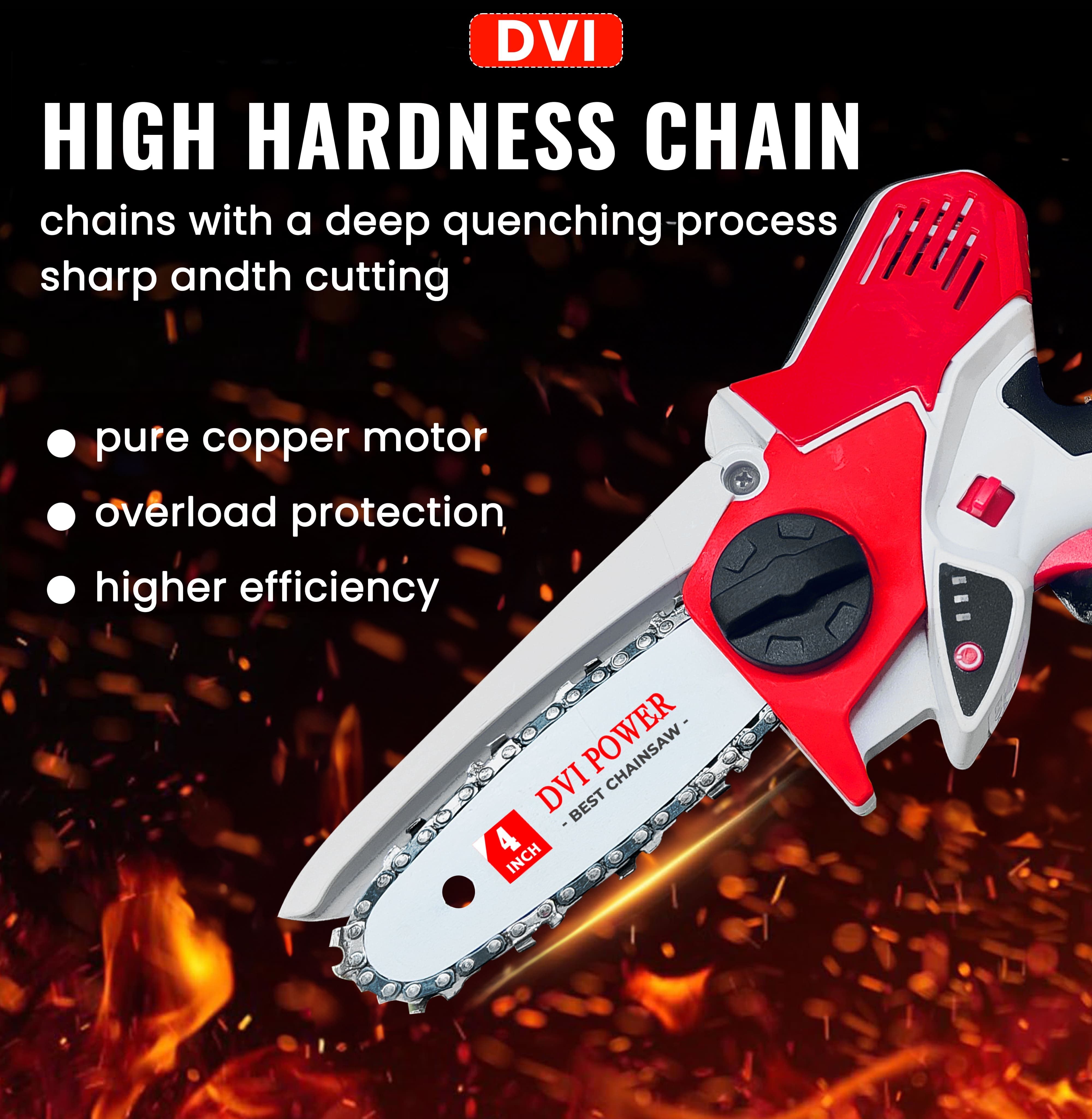 Cordless Chain saw 4 inch