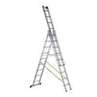Portable Aluminum Ladder - Feature: Extensible Locking Legs