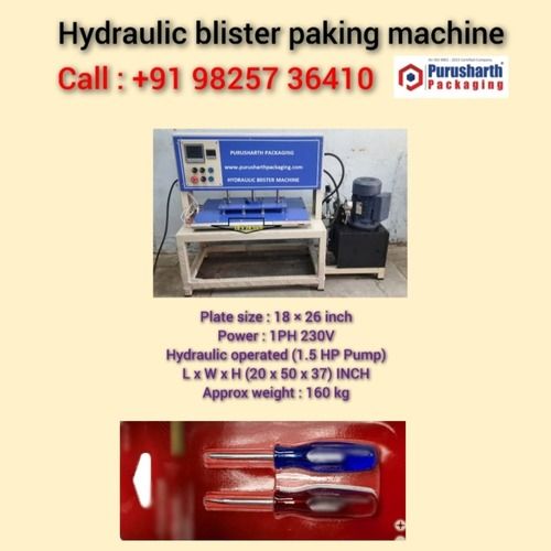 screw driver blister packing machine