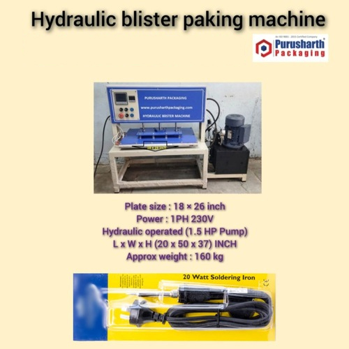 Soldering Iron Blister Packing Machine