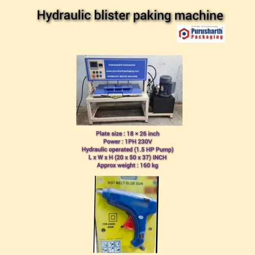 Glue Gun Blister Packing Machine