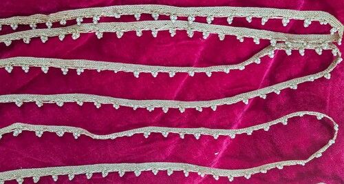 3 Moti Fancy Piping Lace - Color: Perl Matt