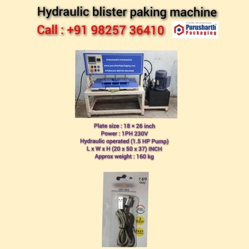 Data cable blister packing machine