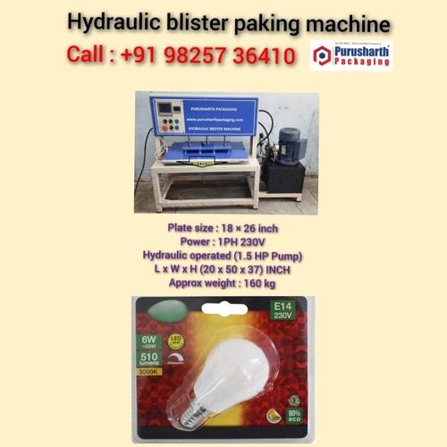 Led bulb blister packing machine