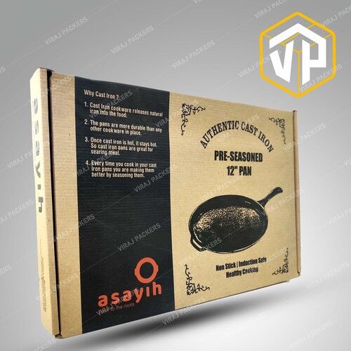Custom Printed Pan Packaging Box / Heavy Duty Mailer Type