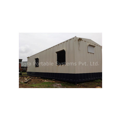 Ms Epoxy Painted Portable Cabin - Floor Material: Pvc