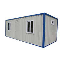 Panel Build Site Office Cabins - Color: White