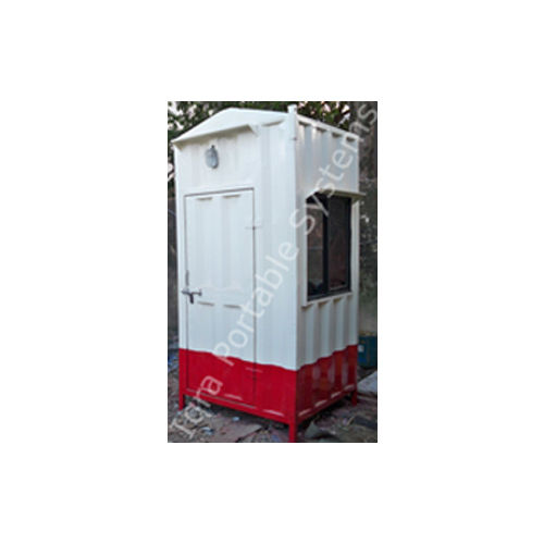 Frp Security Cabin - Color: White