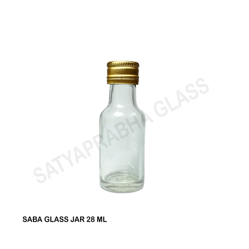 28 Ml Saba Bottle - Color: Transparent