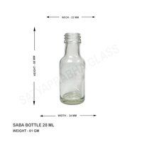 28 ml saba bottle