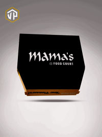 Burger Box / Pizza Box / Dosa Box / Sandwich Box Packaging with Cutomized Printing