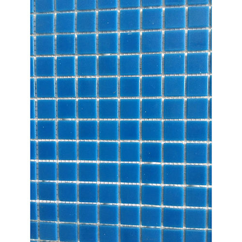 20mm Dotless Blue Tiles