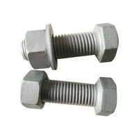Cast Iron Hot Dip Galvanized Nut - Iron Material, Length 20 Mm To 200 Mm, Hexagon Head Type | Durable, Corrosion-resistant Fastener For Heavy-duty Applications