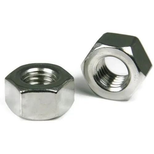 Industrial Stainless Steel Nut - Color: Silver