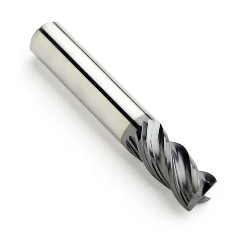 Solid Hss End Mills - Color: Silver