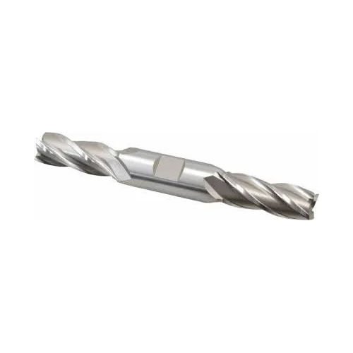 High Speed Steel End Mills - Color: Silver