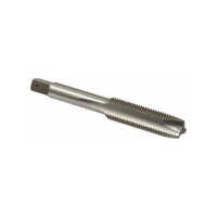 Spiral Pointed Tap - High-speed Steel, M6-m16 Size Range , Silver Color, Precise Threading Tool For Metal, Plastic And Wood