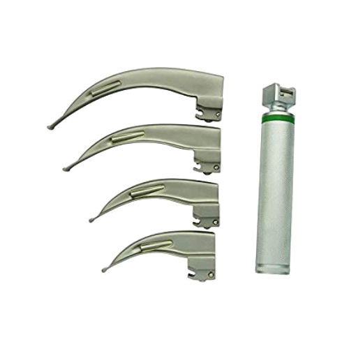 Laryngoscope Adult 4 Blade With Handle - Feature: High Quality