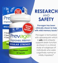 Prevagen Improves Memory - Regular Strength 10mg, 30 Capsules with Apoaequorin & Vitamin D & Prevagen 7-Day Pill Minder  Brain Supplement for Better Brain Health, Supports Healthy Brain Function