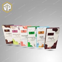 Premium Custom Printed Handmade Chocolate Packaging Box With Golden Foil Stamping - Paper, Customized Size, Glossy Lamination | Uv Offset Printing, Rectangular Shape, Elegant Presentation