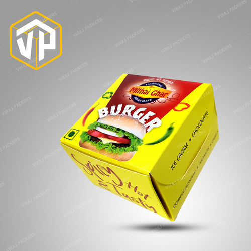 Burger Box Packaging Design