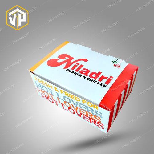 Printed Fried Chicken Packaging Box