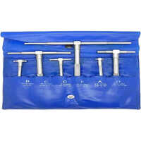Telescopic Gauges - Mild Steel, Semi Automatic Functionality | Polished Finish, Industrial Use, Various Sizes Available