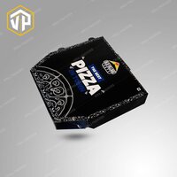 Eight Inch Diamond Pizza Packaging Boxes Manufacturer - Paper, 8 Inch Width, 8 Inch Length, Glossy Lamination , Eco-friendly, Customizable Design, Vibrant Uv Offset Printing