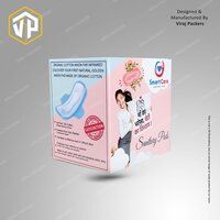 Custom Printed Sanitary Pads Packaging Boxes Manufacturer