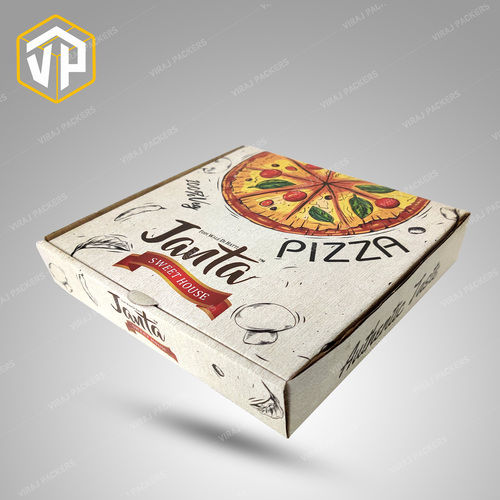 Seven Inch Pizza Packaging Box with Custom Printing