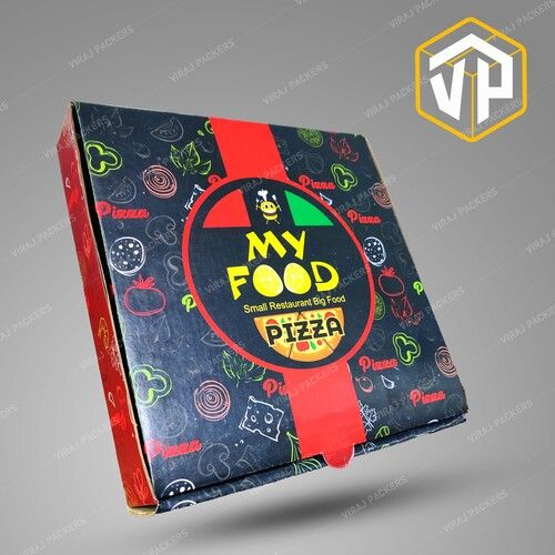 11 Inch Custom Printed Square Pizza Packaging Box