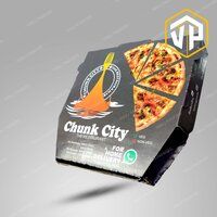 Multicolor Diamond Pizza Box Manufacturer