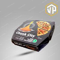 Multicolor Diamond Pizza Box Manufacturer