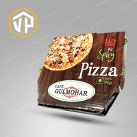 9 Inch Diamond Shape Custom Printed Pizza Packaging Box