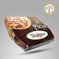 9 Inch Diamond Shape Custom Printed Pizza Packaging Box