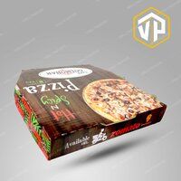 9 Inch Diamond Shape Custom Printed Pizza Packaging Box