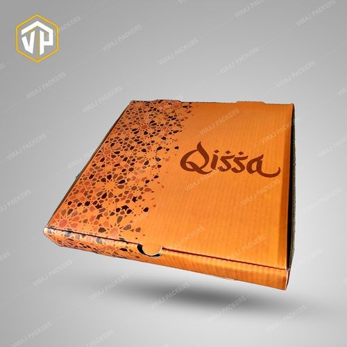 Square Pizza Box Box 10 Inch / 3 ply Corrugated Pizza Box with Custom Printing