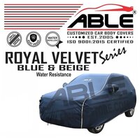 Royal Car Jacket - Color: Blue & Beige