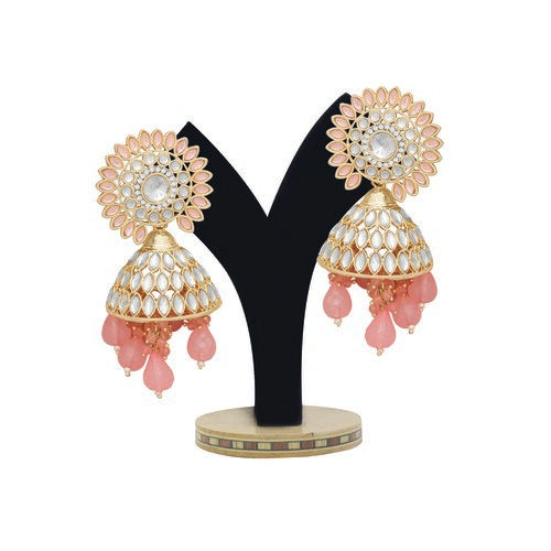 Floral Majesty Jhumki Earrings..