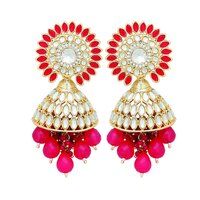 Floral Majesty Jhumki Earrings...