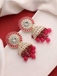 Floral Majesty Jhumki Earrings...