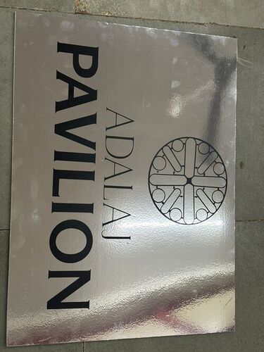 silver vinyl board