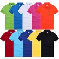 Plain T-shirts - 100% Cotton Fabric, Available In Various Sizes And Colors | Soft Touch, Breathable Comfort