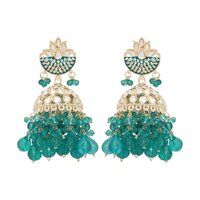 Meena Magic Kundan jhumki Earrings...