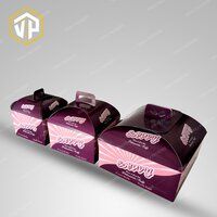 Handle Cake Box with Premium Custom Printing