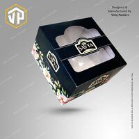 Premium Cake Packaging Box with Window Cut