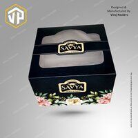 Premium Cake Packaging Box with Window Cut