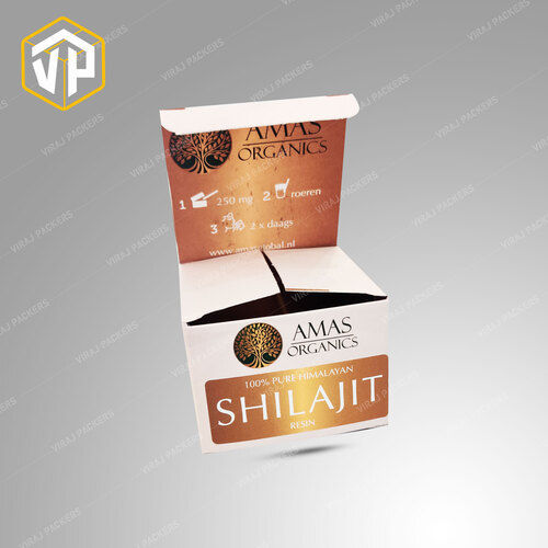 Premium Quality Shilajit Packaging Box