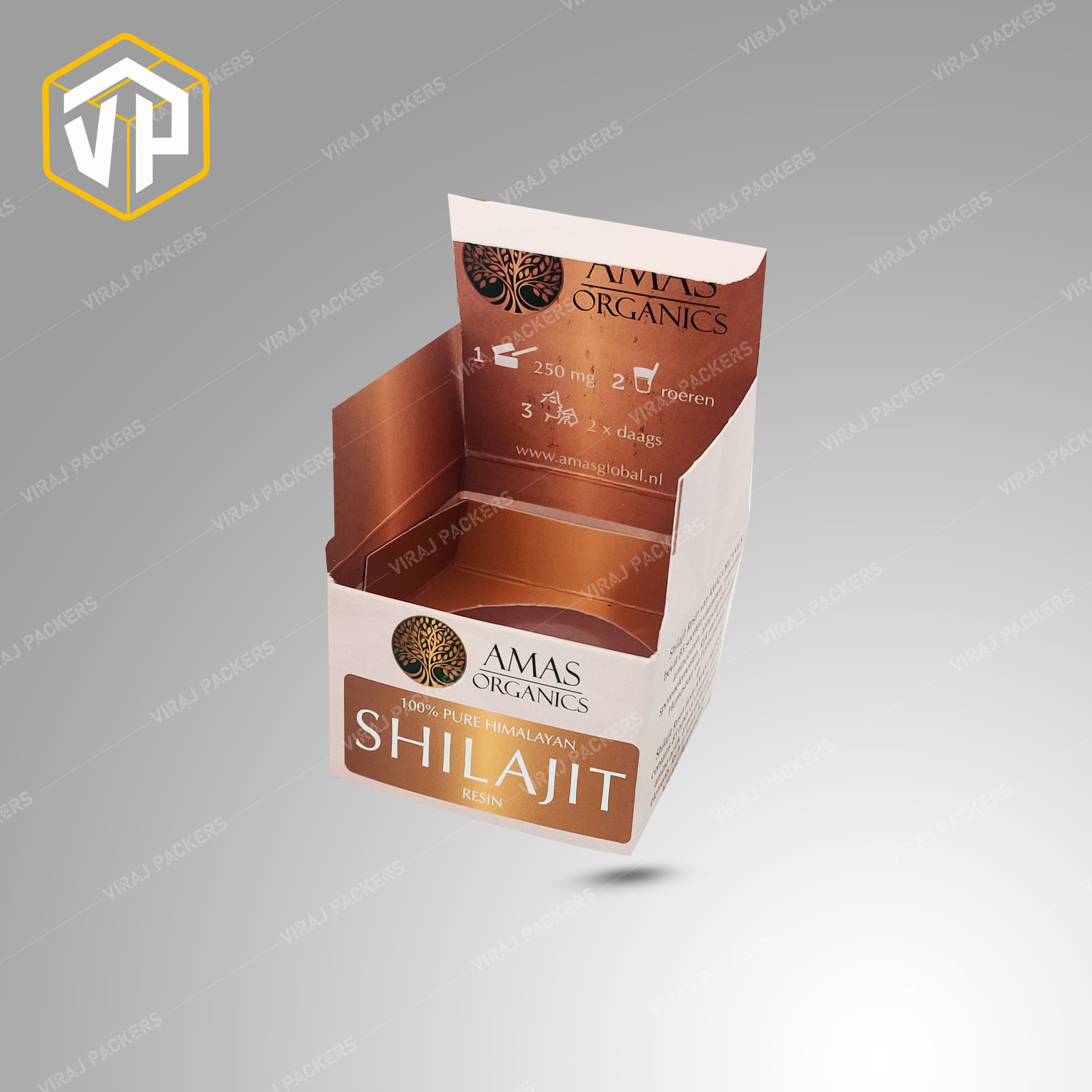 Premium Quality Shilajit Packaging Box