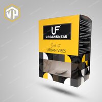 Premium Multicolor Sock Packaging Box With Display - High-quality Material, Customizable Size And Design , Glossy Laminate Finish For Stylish Protection